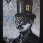 Λεωνίδας Γιαννακόπουλος - space hunter, 2016, mixed media on canvas, 100x150cm